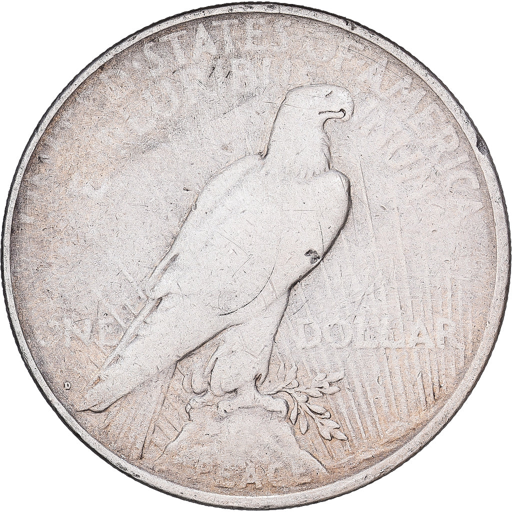 Estados Unidos, Dollar, Peace Dollar, 1922, Philadelphia, Plata, BC+, KM:150