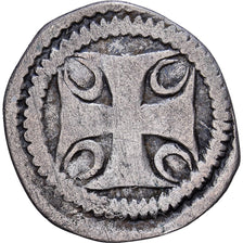 County of Hainaut, Maille, 1205-1244, Valenciennes, Vellón, MBC, Boudeau:2085