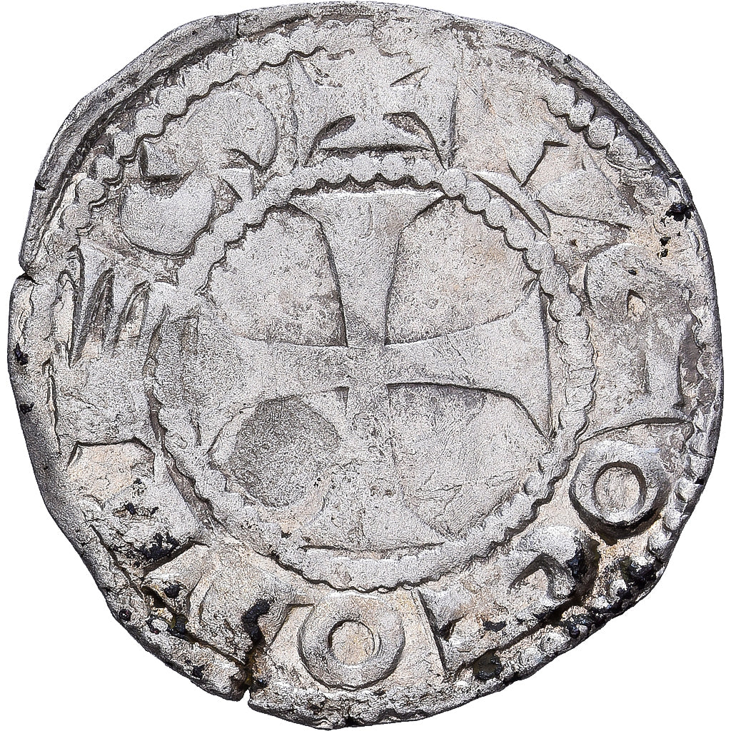County of Rodez, Hugues II-III, Denier, 1156-1180, Rodez, Billon, ZF