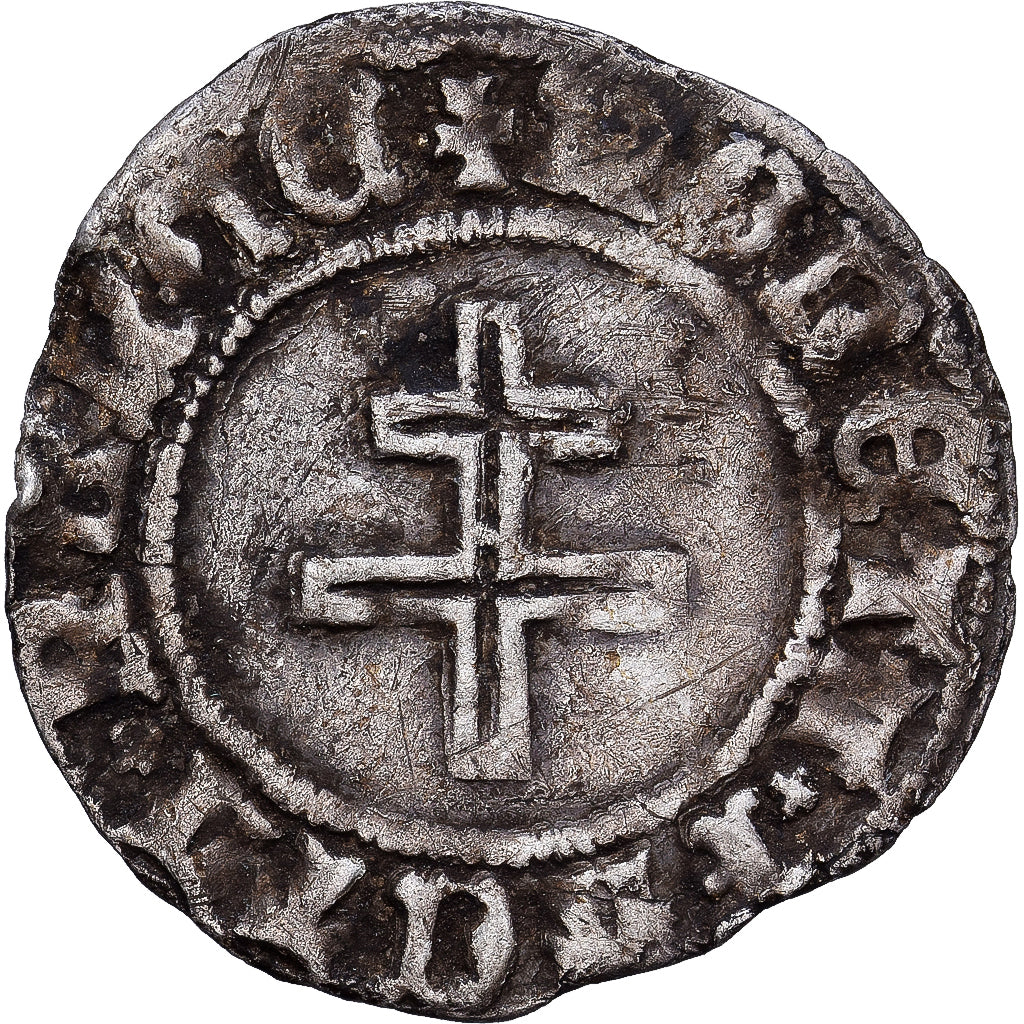 Duchy of Lorraine, Charles III, 1/2 sol carolus, 1575-1581, Nancy, Vellón, BC+