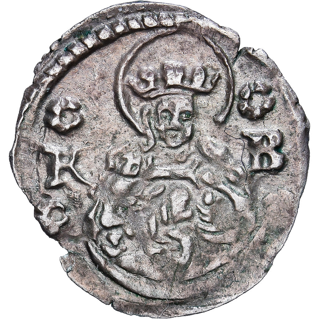 Kingdom of Hungary, Rudolf, Obol, 1589, Kremnitz, Billon, AU(55-58)