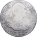 España, Charles IV, 2 Reales, 1789, Madrid, Plata, BC+, KM:430.1