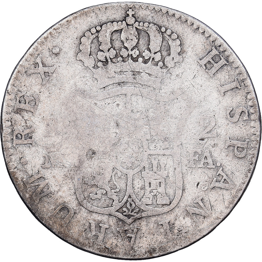 Spagna, Charles IV, 2 Reales, 1804, Madrid, Argento, MB, KM:430.1