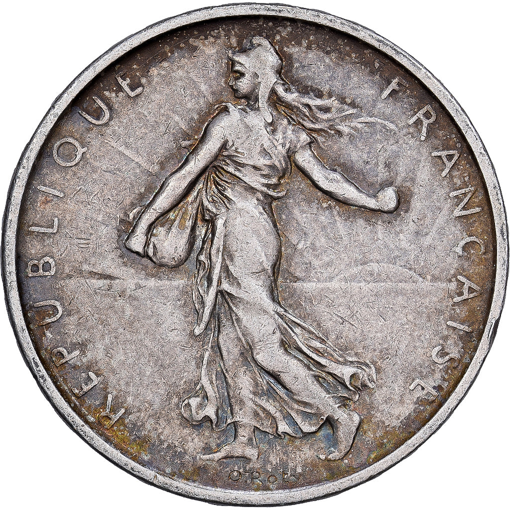 France, 5 Francs, Semeuse, 1962, Paris, Silver, AU(55-58), KM:926