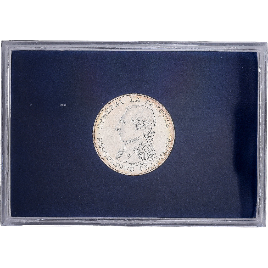 Francia, 100 Francs, 1987, Paris, Plata, MS 62, KM:962a