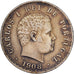 Portugal, Carlos I, 500 Reis, 1908, Lisbon, Plata, MBC, KM:535