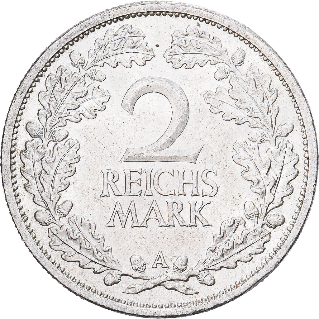 Weimar Republic, 2 Mark, 1926, Berlin, Silver, AU(50-53), KM:45