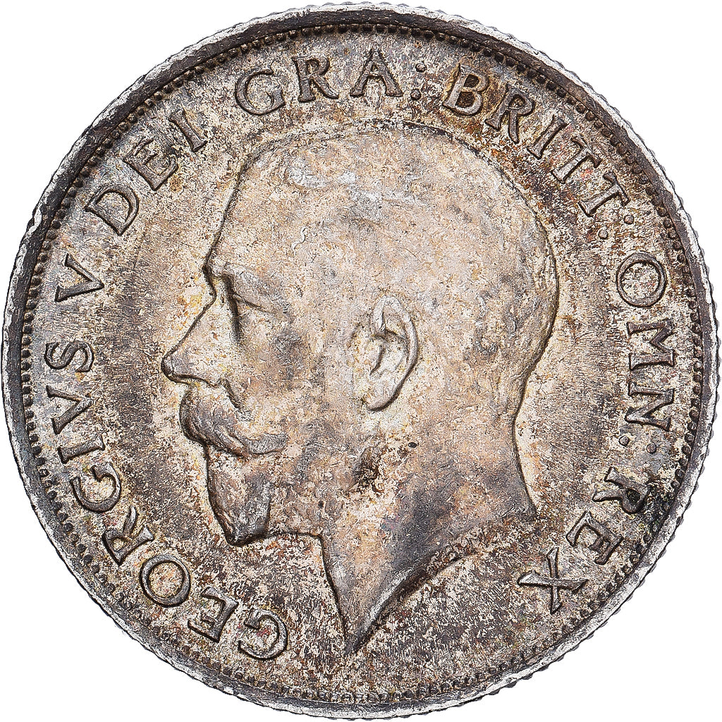 Großbritannien, George V, Shilling, 1918, Silber, SS, KM:816