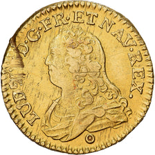 Francja, Louis XV, Louis d'Or, 1729, Tours, Złoto, VF(30-35), Gadoury:340