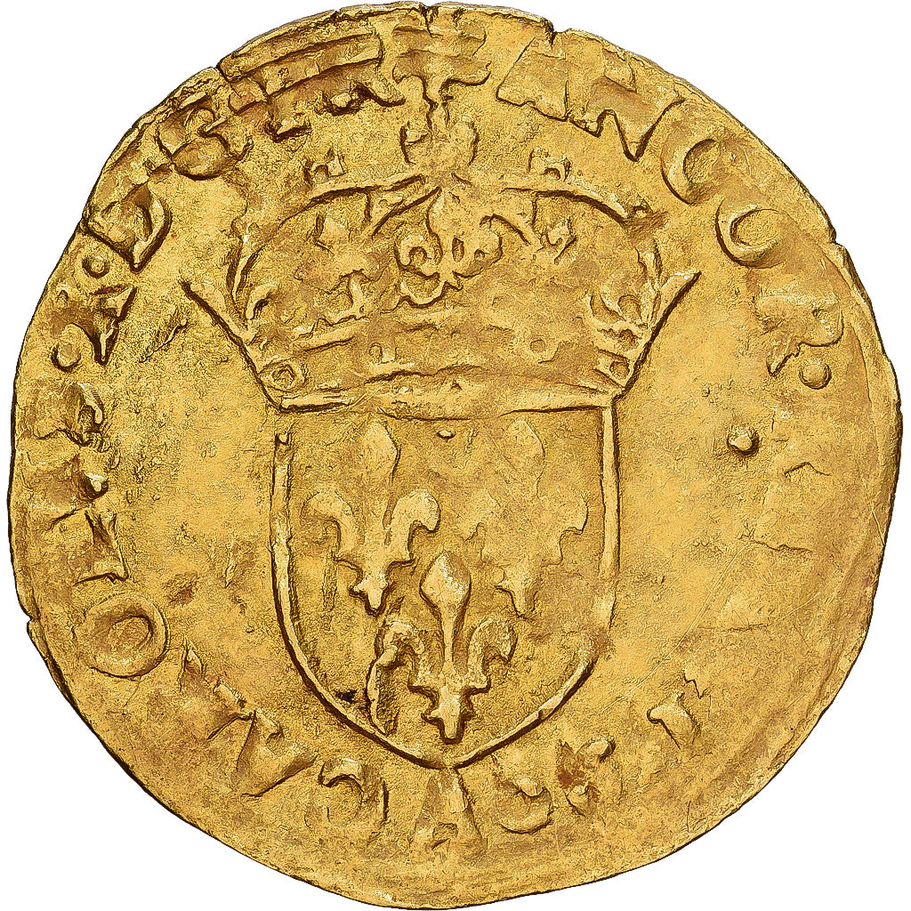 France, Écu d'or au soleil, 1590, Paris, Or, TB, Duplessy:1172, Sombart:4940