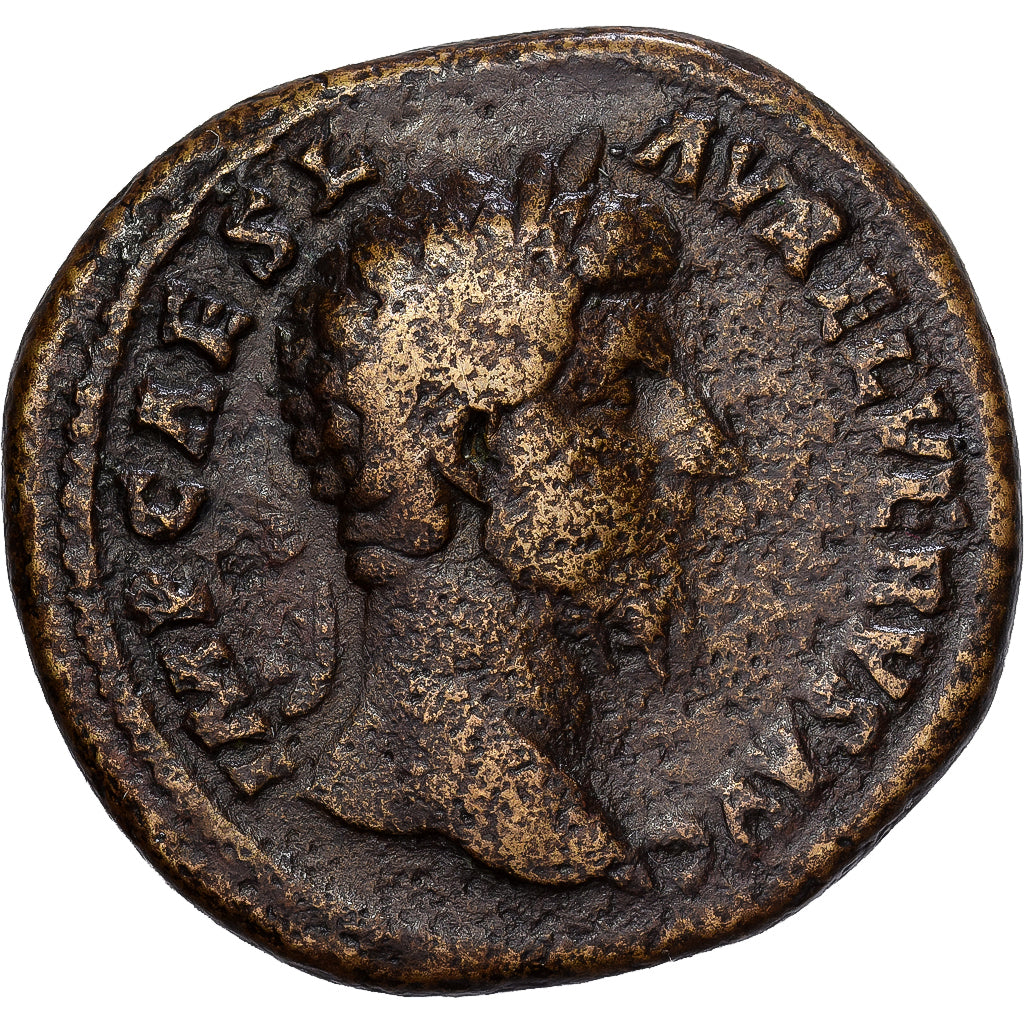 Roman Empire, Lucius Verus, Sesterce, 161, Rome, Bronze, TB