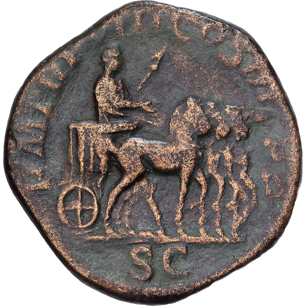 Roman Empire, Alexandre Sévère, Sesterce, 229, Rome, Bronze, TTB