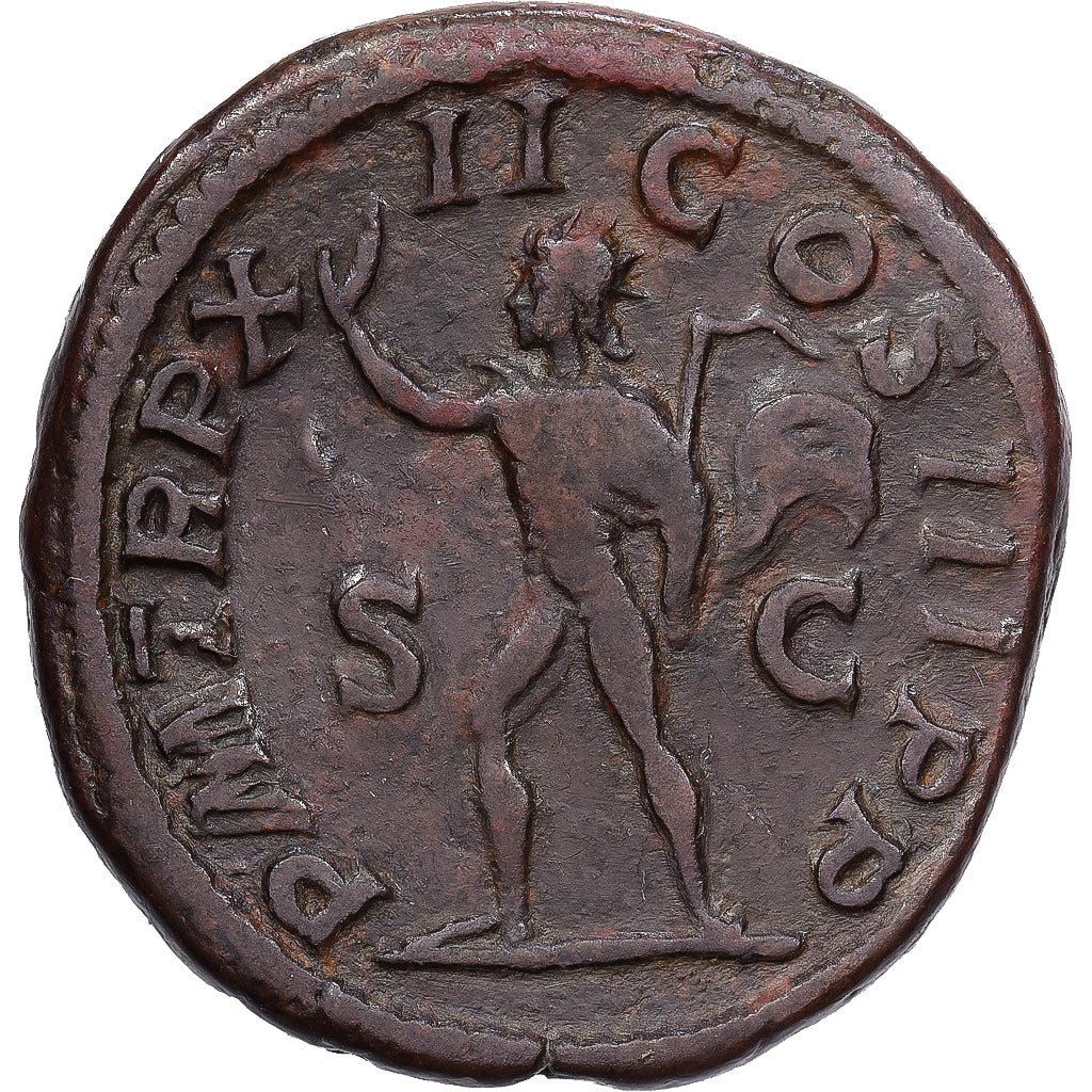 Roman Empire, Severus Alexander, Sestertius, 233, Rome, Bronze, EF(40-45)