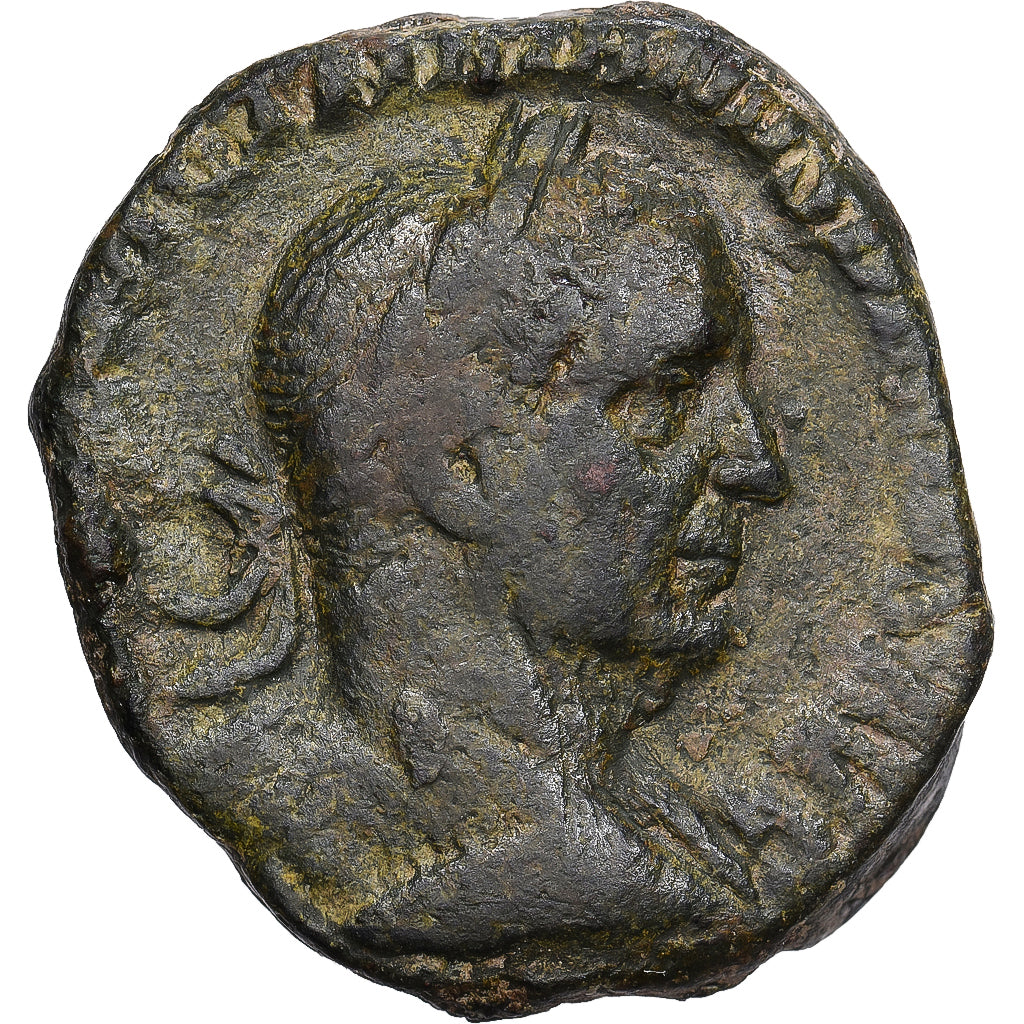 Roman Empire, Trajan Decius, Sestertius, 249-250, Rome, Bronze, VF(30-35)