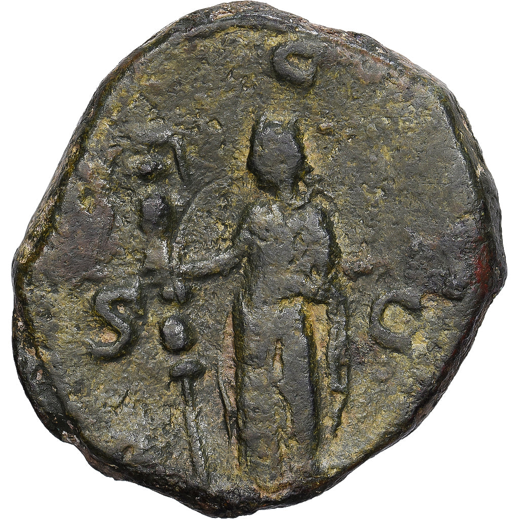 Roman Empire, Trajan Decius, Sestertius, 249-250, Rome, Bronze, VF(30-35)