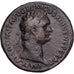 Roman Empire, Domitien, As, 87, Rome, Bronze, TTB