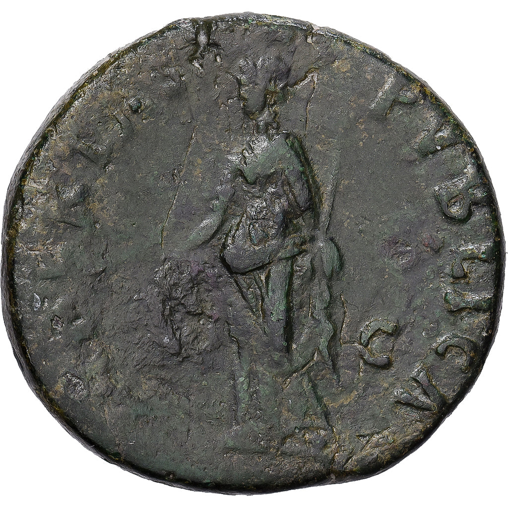 Roman Empire, Nerva, Dupondius, 97, Rome, Bronze, VF(30-35)
