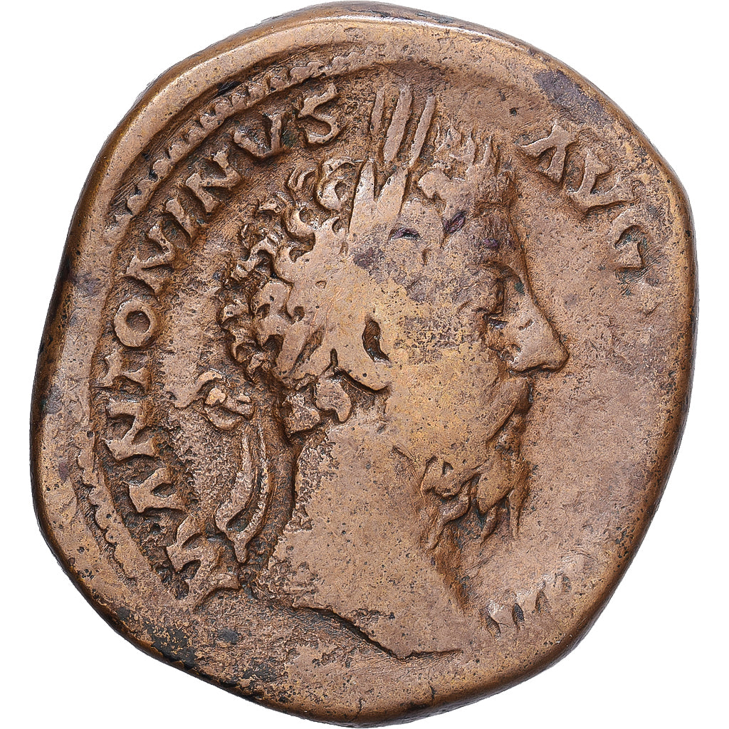 Roman Empire, Marcus Aurelius, Sestertius, 169, Rome, Bronzen, FR+