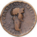 Roman Empire, Nerva, Sestertius, 97, Rome, Bronzen, FR+