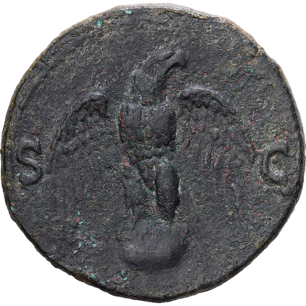Roman Empire, Vespasian, As, 72, Lyon - Lugdunum, Bronce, MBC