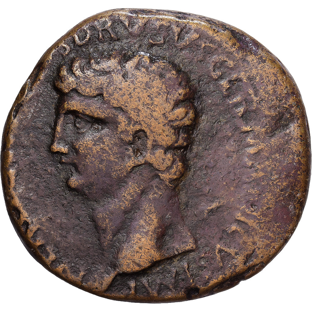 Roman Empire, Nero Claudius Drusus, Sestertius, 50-54, Rome, Bronzen, FR+