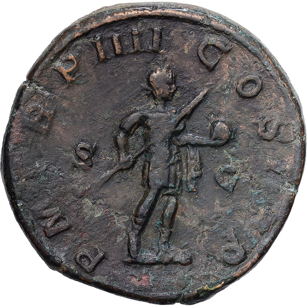 Roman Empire, Gordian III, Sestertius, 241, Rome, Brązowy, EF(40-45)