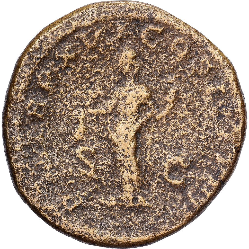 Roman Empire, Caracalla, Sestertius, 213, Rome, Bronzen, FR+