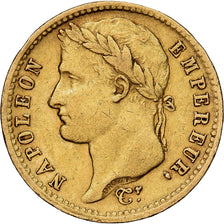 Francia, 20 Francs, Napoléon I, 1811, Lille, Oro, MBC, KM:695.10