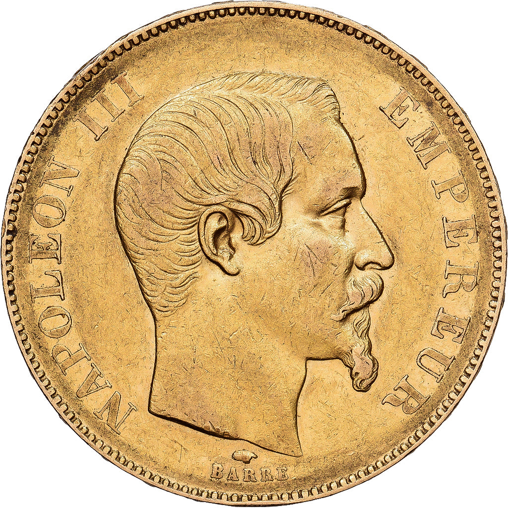 France, Napoléon III, 50 Francs, 1857, Paris, Or, TTB, KM:785.1
