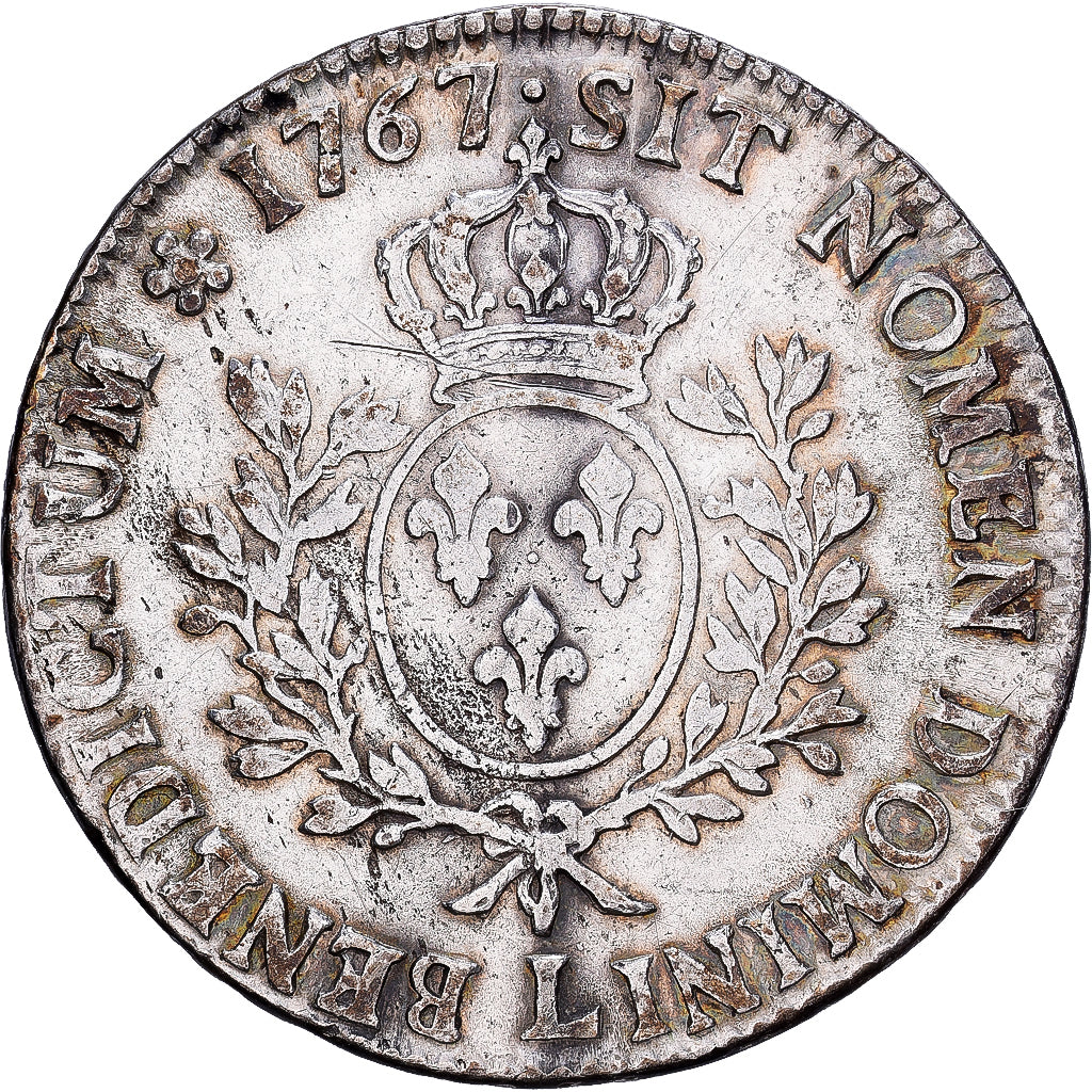 France, Louis XV, Écu au bandeau, 1767, Bayonne, Silver, VF(30-35)