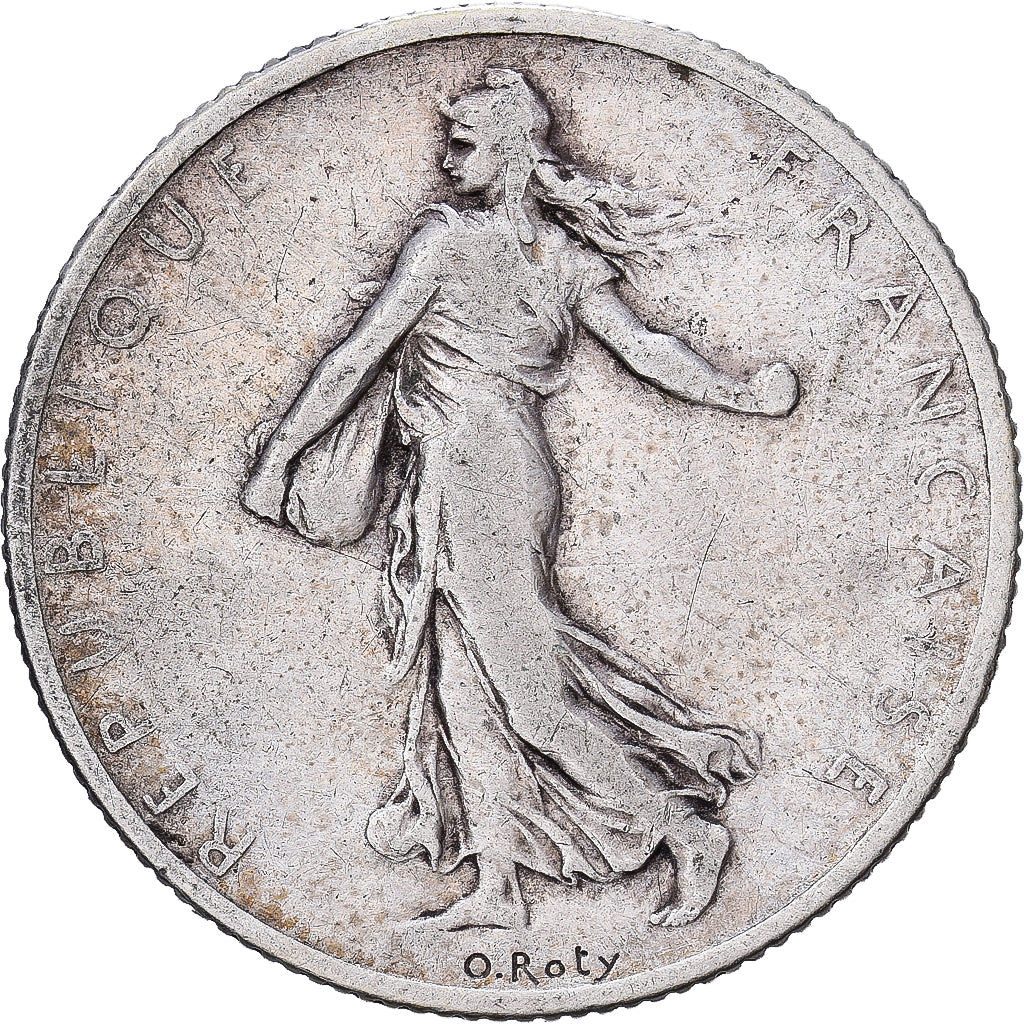 France, 2 Francs, Semeuse, 1900, Paris, Silver, VF(20-25), KM:845.1