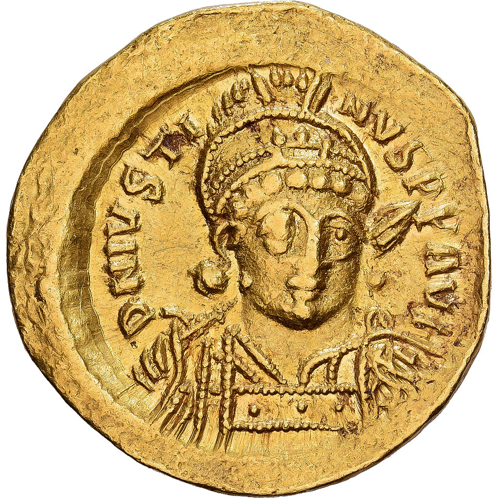 Byzantine Empire, Justin I, Solidus, 518-522, Constantinople, Gold, VZ