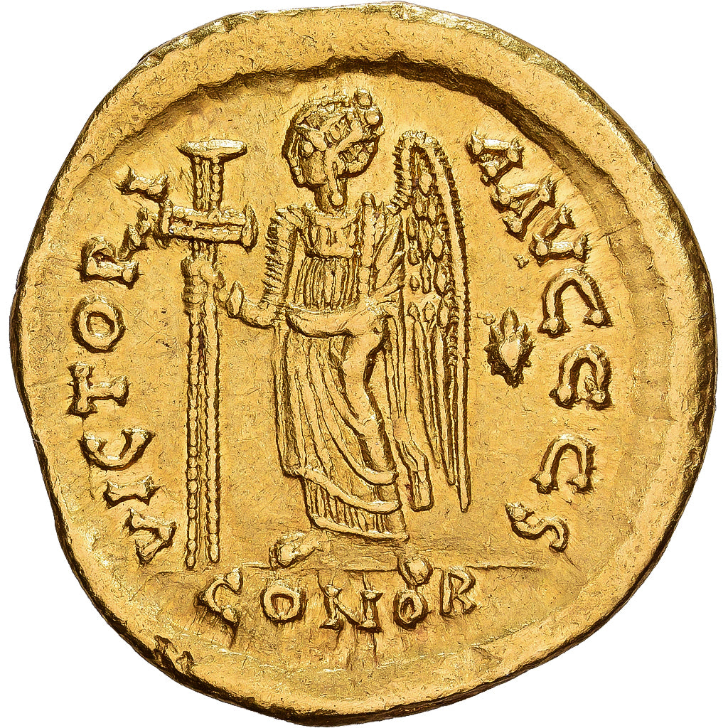 Byzantine Empire, Anastasius I, Solidus, 491-498, Constantinople, Dourado