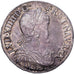 França, Louis XIV, 1/2 Écu à la mèche longue, 1653, Aix, Prata, AU(50-53)