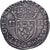 France, 1/4 Ecu croix de face, 1582, Saint Lô, Silver, AU(50-53)