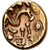 Gallia Belgica, Ambiani, Stater, 60-50 BC, Picardie, Dourado, AU(50-53)