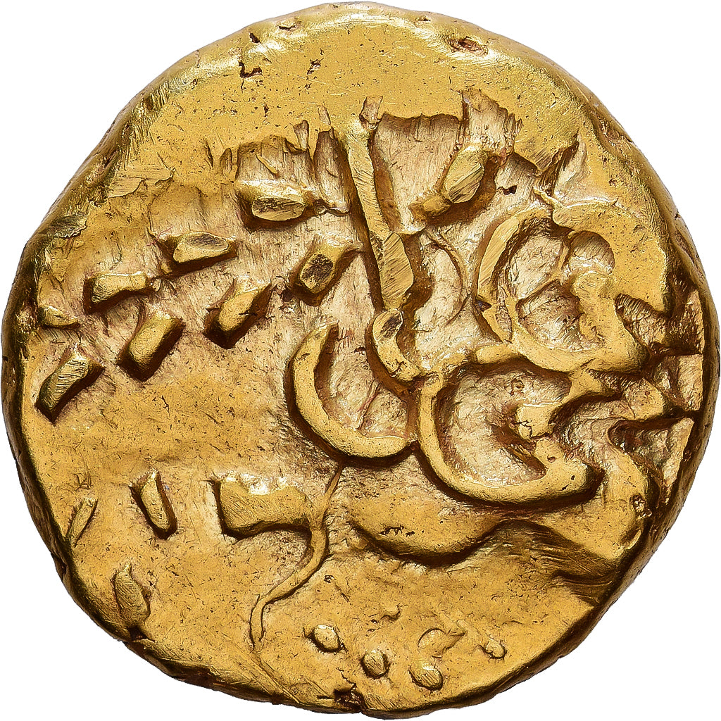Gallia Belgica, Ambiani, Stater, 80-50 BC, Picardie, Dourado, AU(50-53)