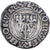 France, Charles VI, Blanc Guénar, 1389, Paris, Billon, EF(40-45)