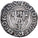 France, Charles VI, Blanc Guénar, 1389, Angers, Billon, EF(40-45)