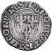 Francja, Charles VI, Blanc Guénar, 1389, Angers, Bilon, EF(40-45)