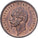 Suecia, Oscar I, Ore, 1858, Bronce, EBC+, KM:687