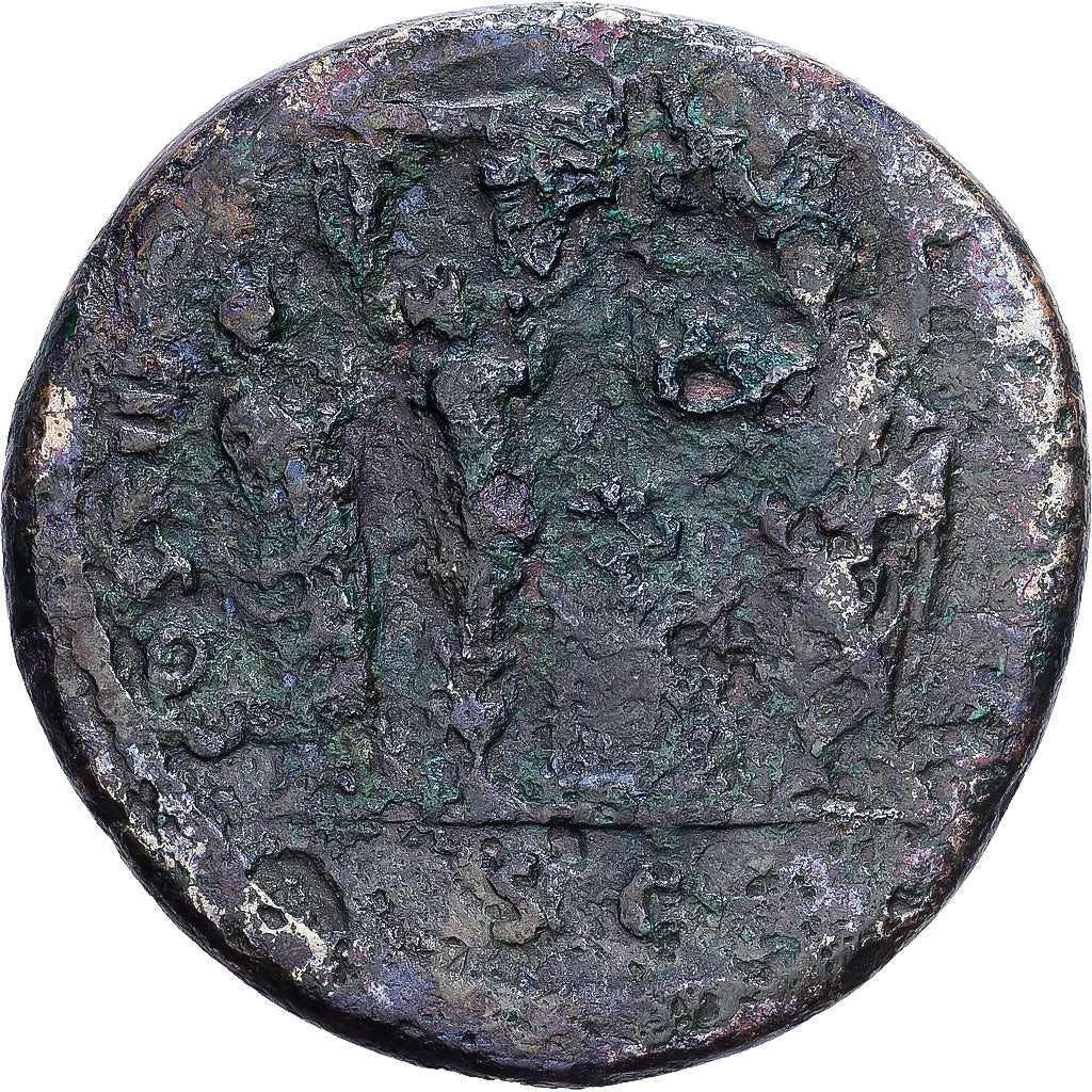 Roman Empire, Domitian, As, 88, Rome, Bronze, S