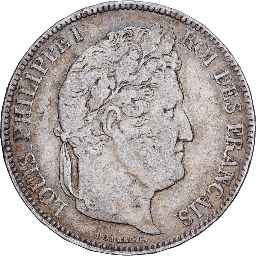France, 5 Francs, Louis-Philippe, 1834, La Rochelle, Silver, VF(30-35), KM:749.5
