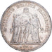 Frankreich, 5 Francs, Hercule, 1874, Paris, Silber, VZ, KM:820.1