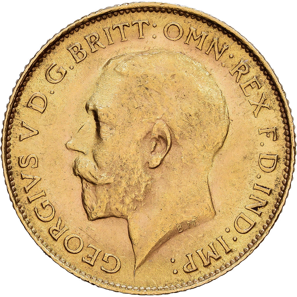 Südafrika, George V, 1/2 Sovereign, 1926, Pretoria, Gold, SS+, KM:20