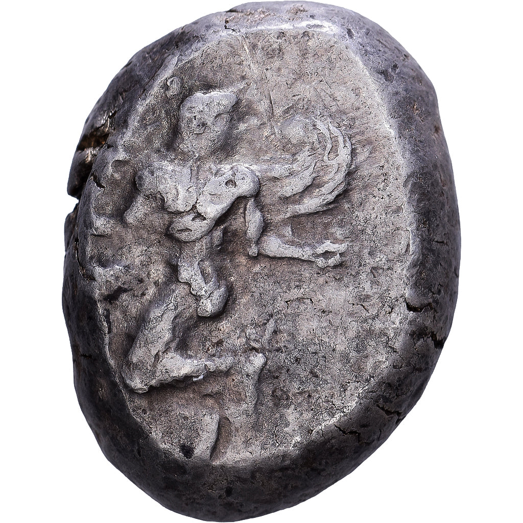 Caria, Stater, ca. 410-390 BC, Kaunos, Silver, VF(30-35)