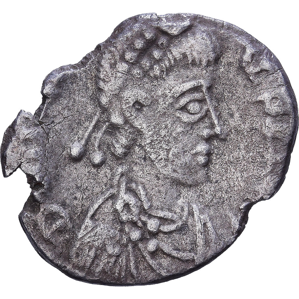 Visigoths, Half Siliqua, 414-415, Ravenna, in the name of Honorius, Argento, BB