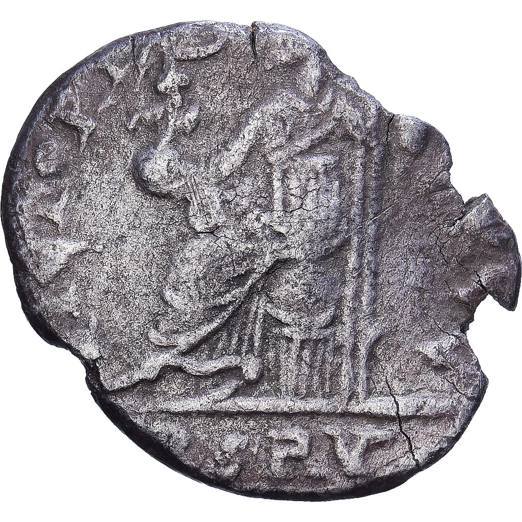 Visigoths, Half Siliqua, 414-415, Ravenna, in the name of Honorius, Argento, BB