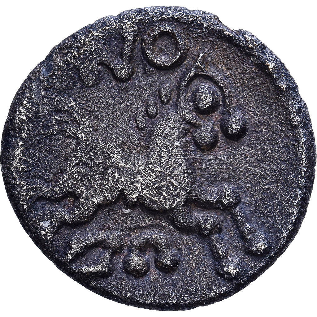 Gaul, Aedui, Denarius, Before 52 BC, Autun, DOVBNO, Plata, MBC