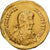 Visigoths, Solidus, 439-455, Gaul, in the nam of Valentinian III, Gold, S+